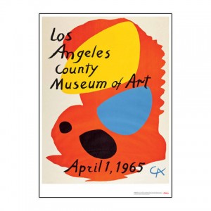 Calder LA County Museum Print from 1965