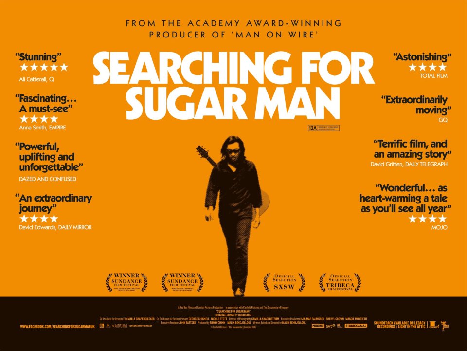 Searching for Sugar Man will excite any fan of classic rock music.