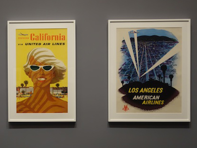 (left) Stan Galli, Southern California, 1960s Made for United Airlines, late 1950s 